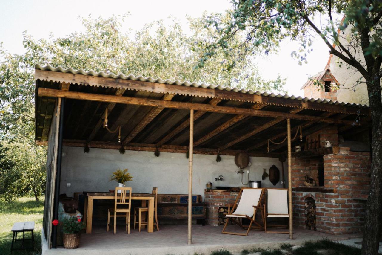 Gasthaus La Mama Anica Porumbacu de Sus Exterior foto